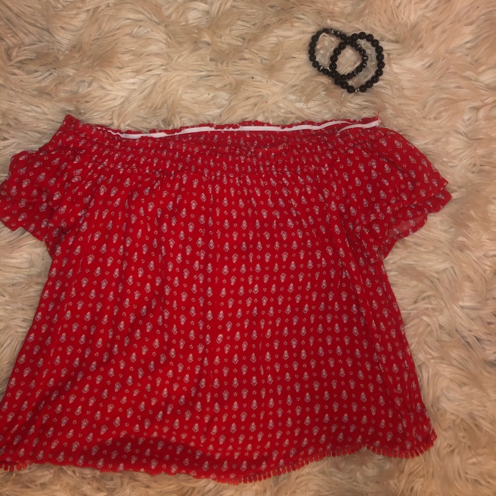 Rewind off the shoulder top from kohl’s